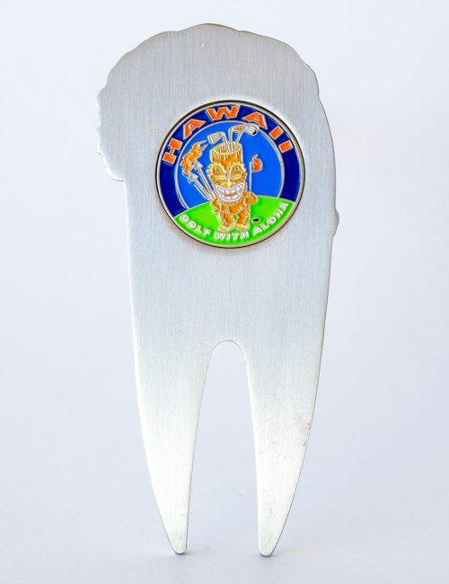 Tiki Divot Repair Tool Blue