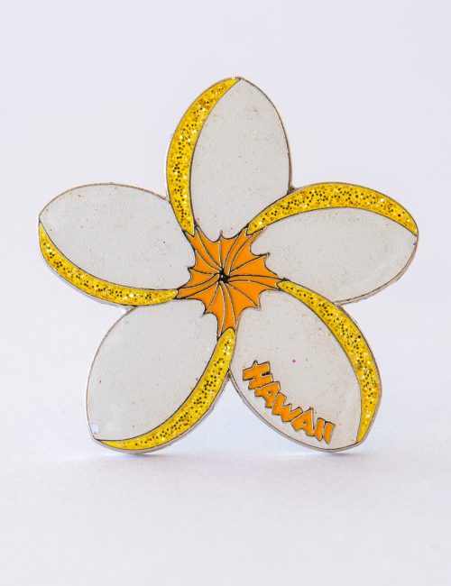 Yellow Plumeria Ball Marker