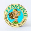 Hula Girl Ball Marker Yellow