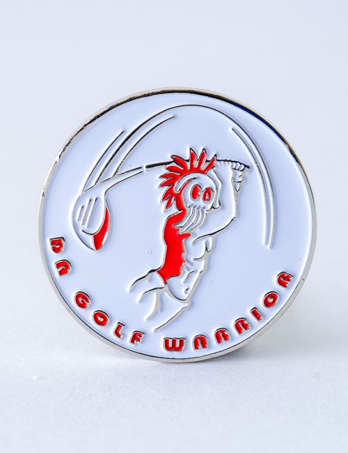 Warrior Ball Marker Red